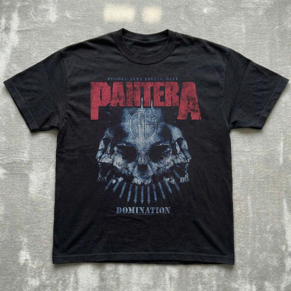 Style Pantera Domination Distressed  T-Shirt